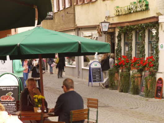 Terrasse an der Krummen Brücke